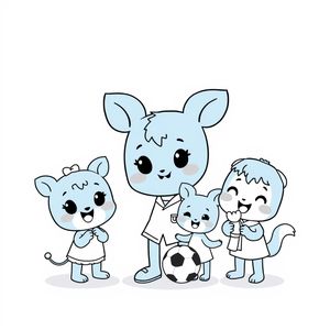 Bluey: Libro para Colorear