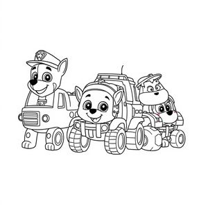 Libro de Colorear de PAW Patrol
