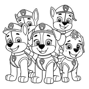 PAW Patrol: Misiones de Colorear