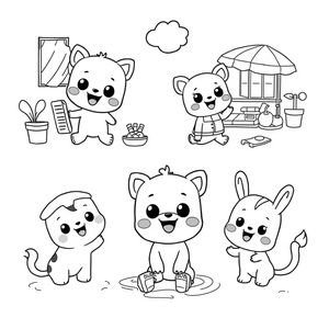 Bluey: Kolorowe Przygody