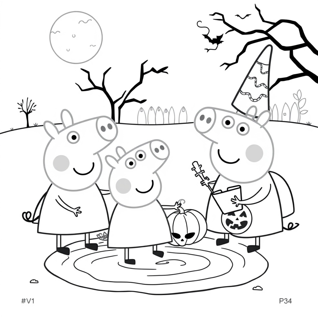 Libro para Colorear Peppa Pig