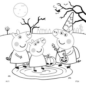 Libro para Colorear Peppa Pig
