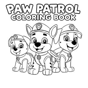 Libro para Colorear: Patrulla Canina