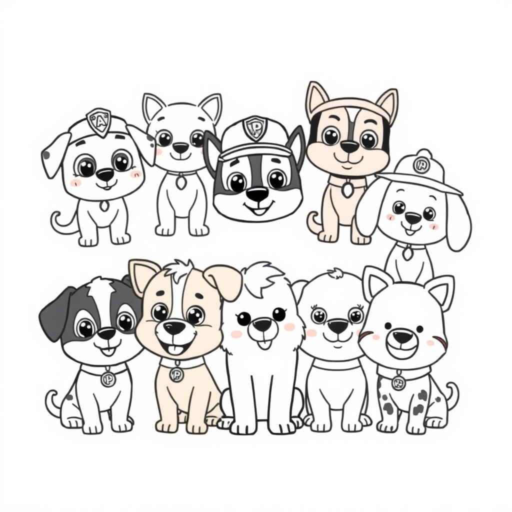 Libro para Colorear de Bluey