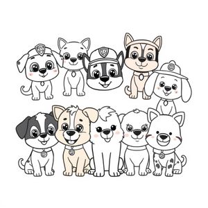 Libro para Colorear de Bluey