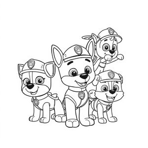 Libro de Colorear de La Patrulla Canina