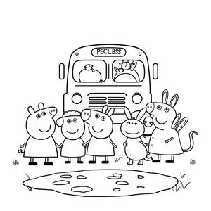 Libro para Colorear de Peppa Pig