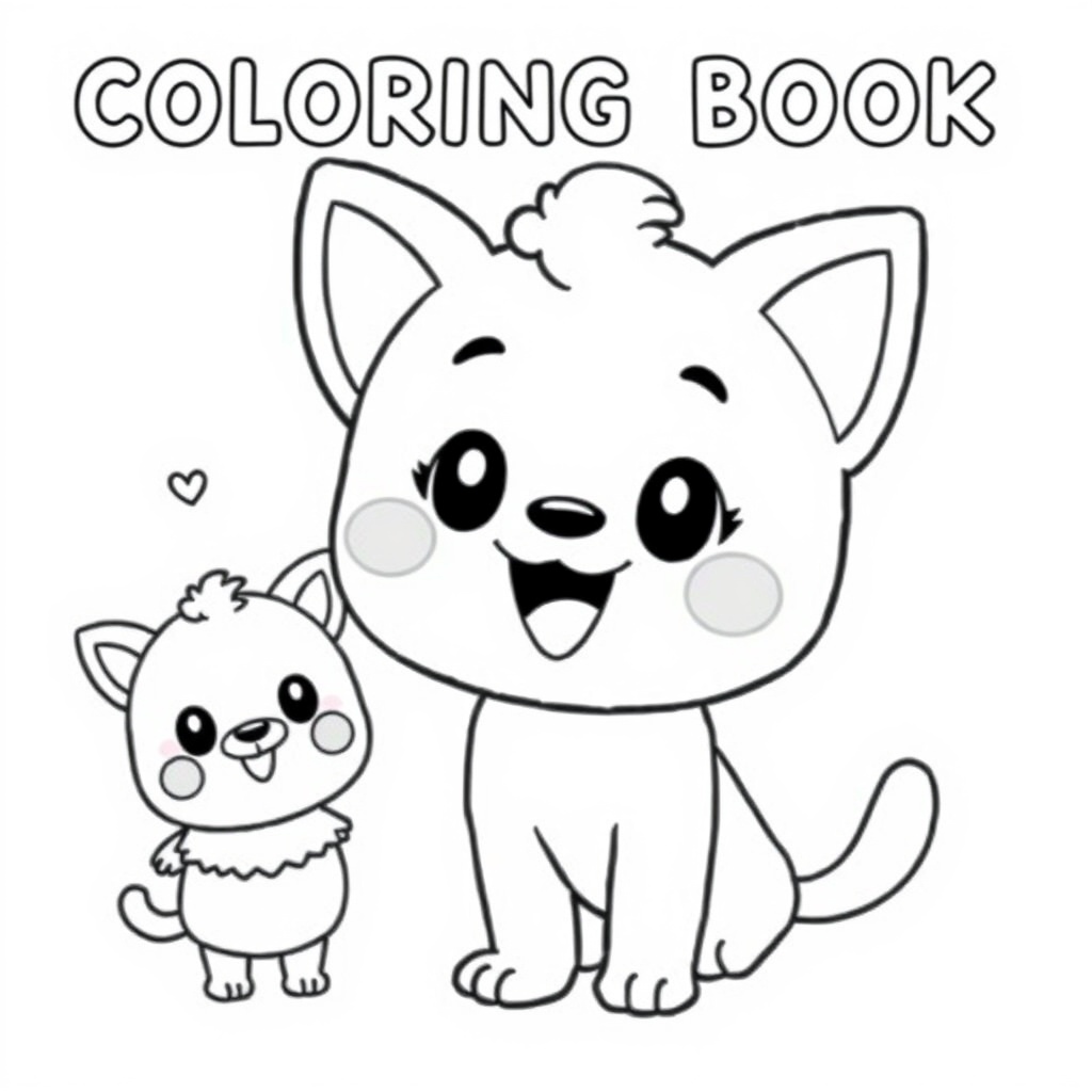 Libro para colorear de Bluey
