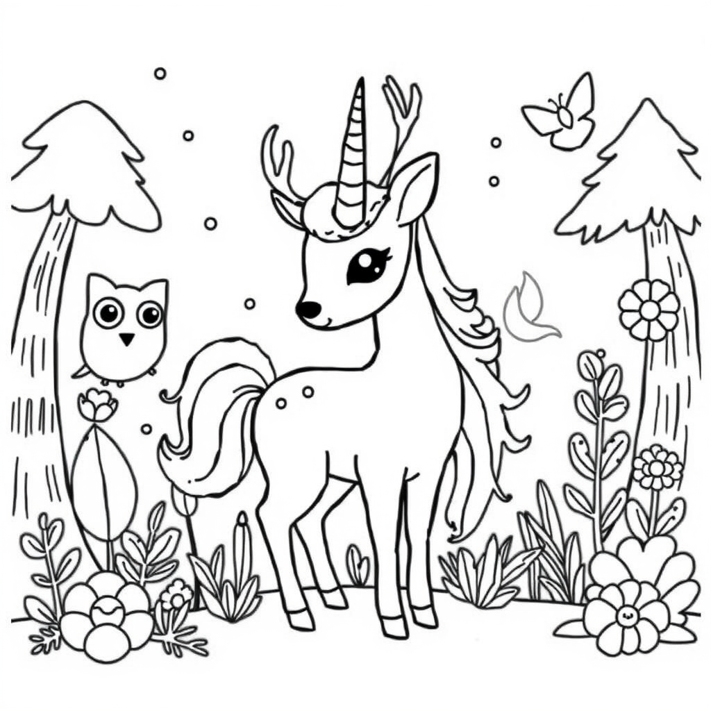 Animales Mágicos del Bosque