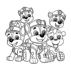 Patrulla Canina - Libro de Colorear de Aventuras